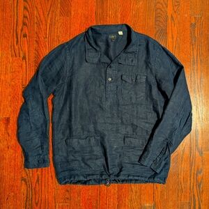 J. Crew x Baird McNutt Irish Linen Overshirt